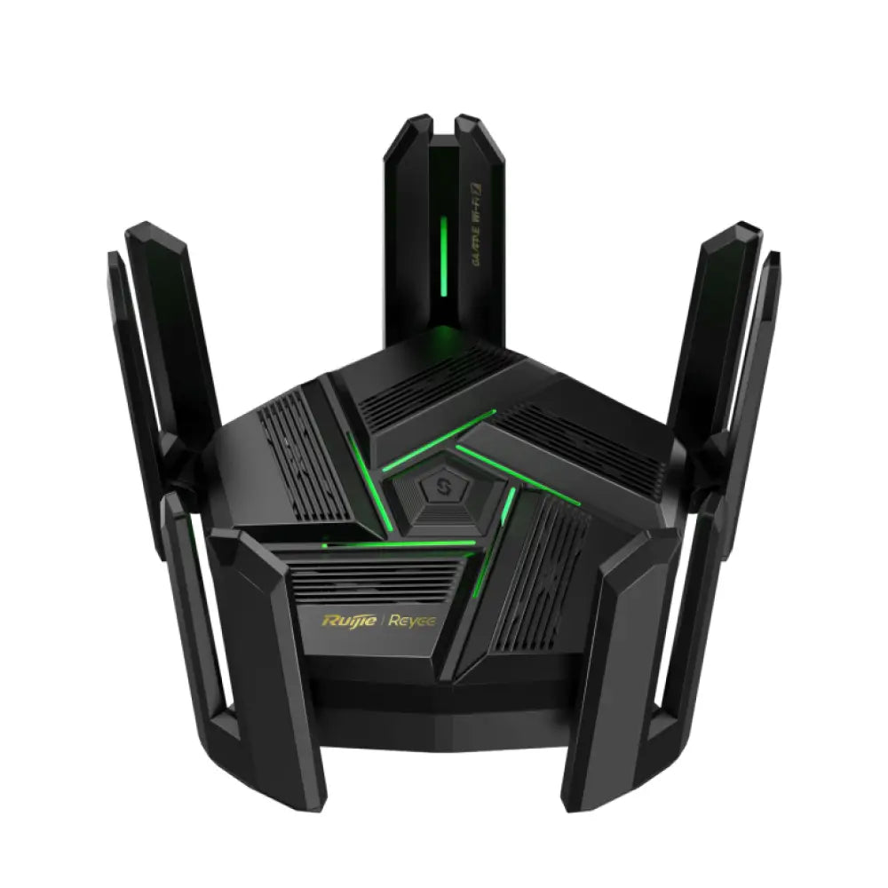 Ruijie Networks RG-EW7200BE PRO router inalámbrico Doble banda (2.4 GHz / 5 GHz) Negro