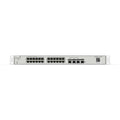 Interruptor gestionado Ruijie Networks RG-NBS5100-24GT4SFP con puertos Gigabit Ethernet en color negro.