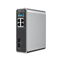 Ruijie Networks RG-NIS2100 Gestionado L2 Gigabit Ethernet (10/100/1000) Energía sobre Ethernet (PoE) Negro. Acero inoxid