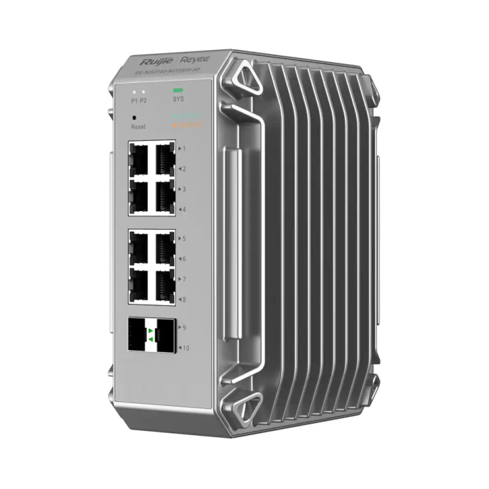 Ruijie Networks RG-NIS3100-8GT2SFP-HP switch Gestionado L2 Gigabit Ethernet (10/100/1000) Energía sobre Ethernet (PoE) G