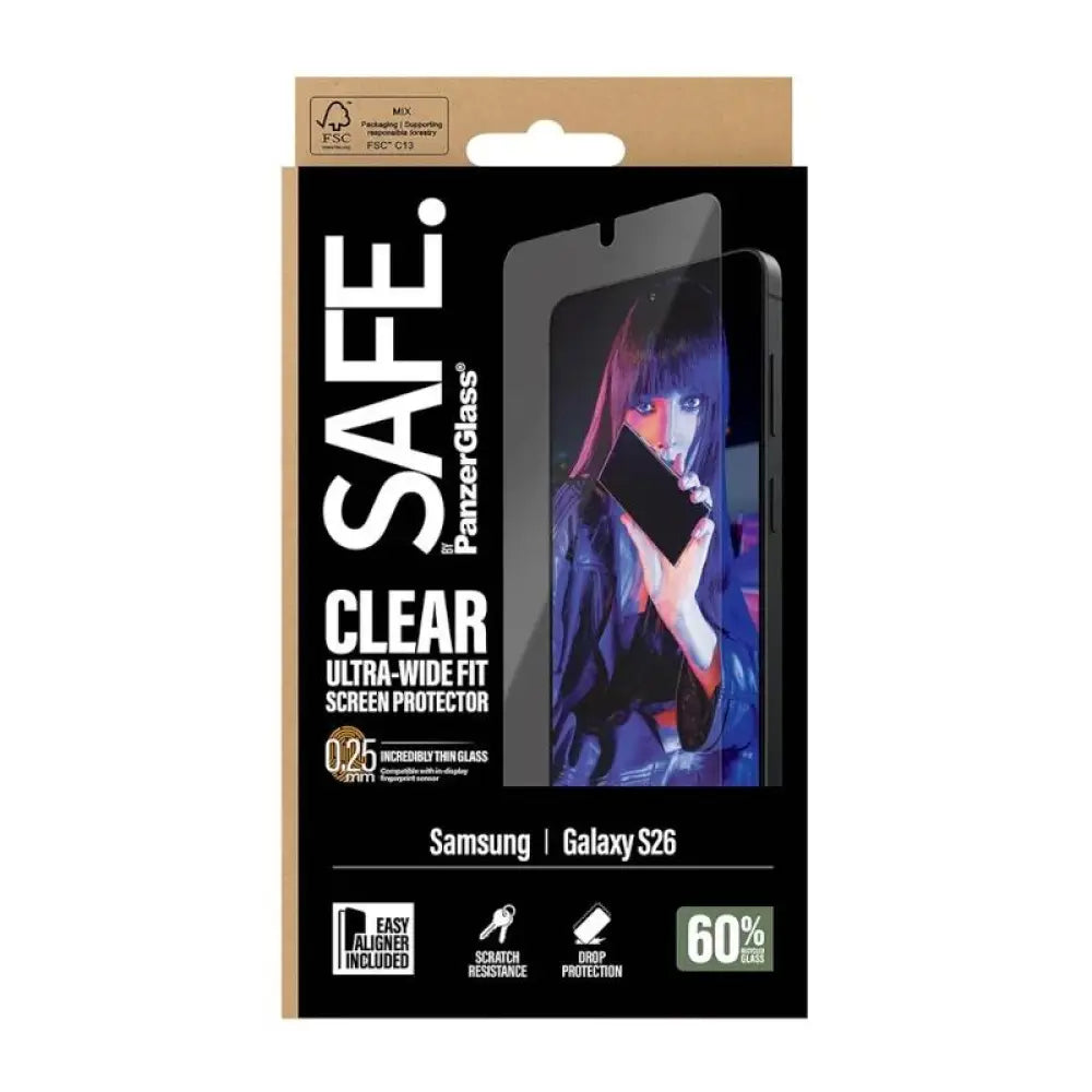 SAFE by PanzerGlass Protector Samsung S26 - detalle