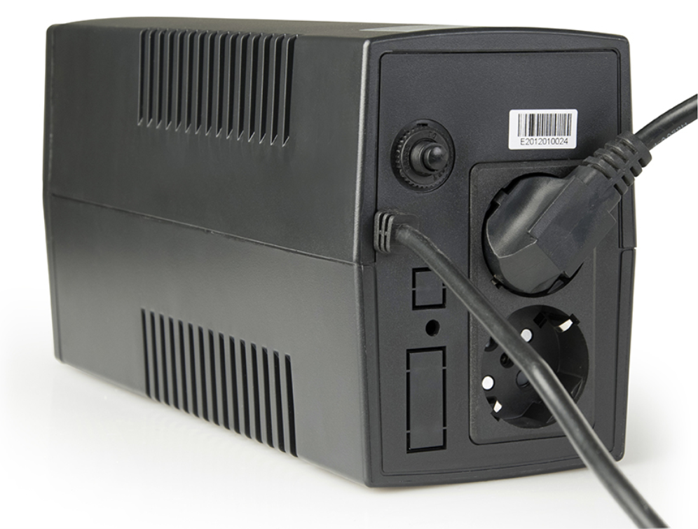 SAI GEMBIRD BASIC 650 DE 650 VA TOMAS DE SALIDA SHUKO NEGRO - detalle