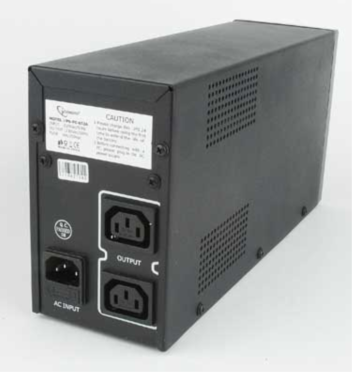 SAI GEMBIRD CON AVR 650 VA - detalle