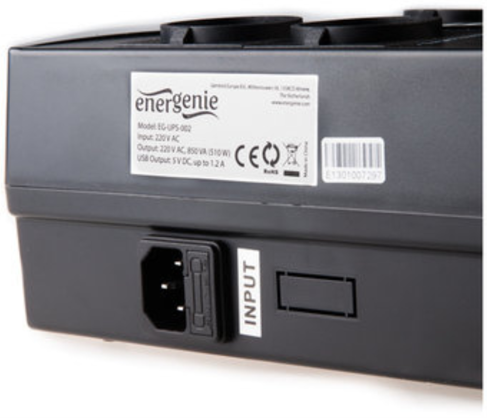 SAI GEMBIRD CON AVR 850 VA - detalle