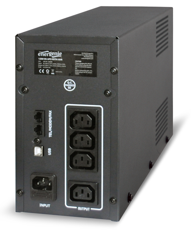SAI GEMBIRD DE 1200VA CON AVR AVANZADO - detalle