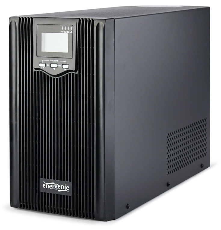 SAI GEMBIRD DE ONDA SENOIDAL PURA DE 3000 VA PANT LCD 3 SALI SCHUKO USB NEGRO - detalle