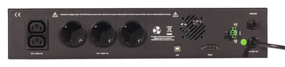 SAI RIELLO IDIALOG RACK 1200 USB & SERIE - detalle