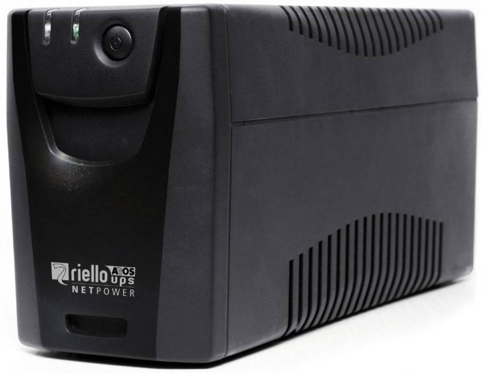 Riello Net Power 800 sistema de alimentación ininterrumpida (UPS) 0.8 kVA 480 W 4 salidas AC