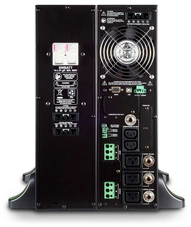 SAI RIELLO SENTINEL DUAL 10000 1:1 - detalle