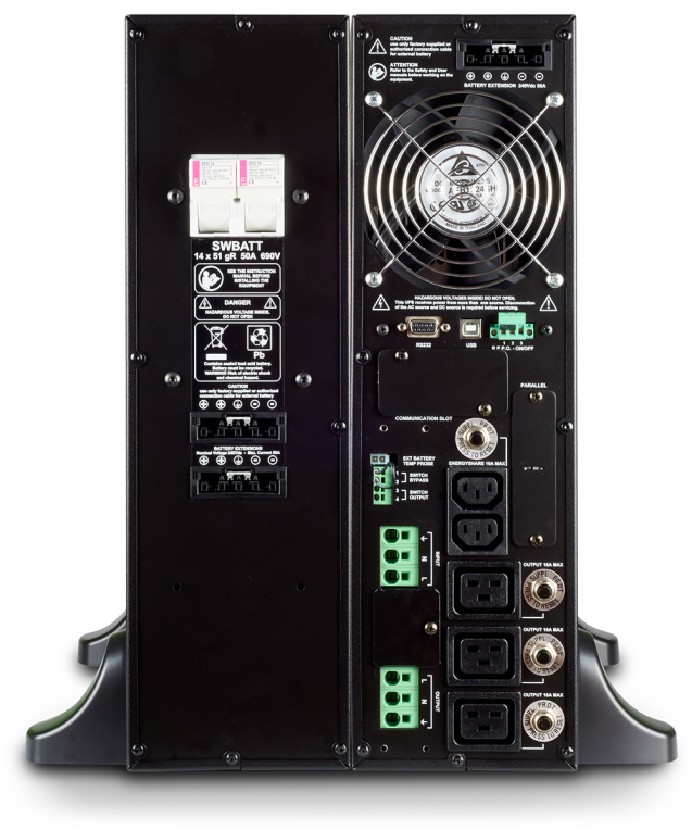 SAI RIELLO SENTINEL DUAL 4000 - detalle