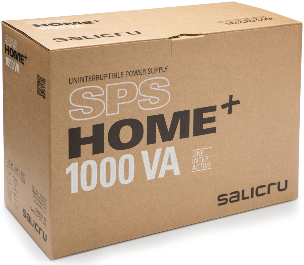 SAI SALICRU SPS 1000 HOME+ 1000 VA LINE-INTERACTIVE MULTIBASE - detalle