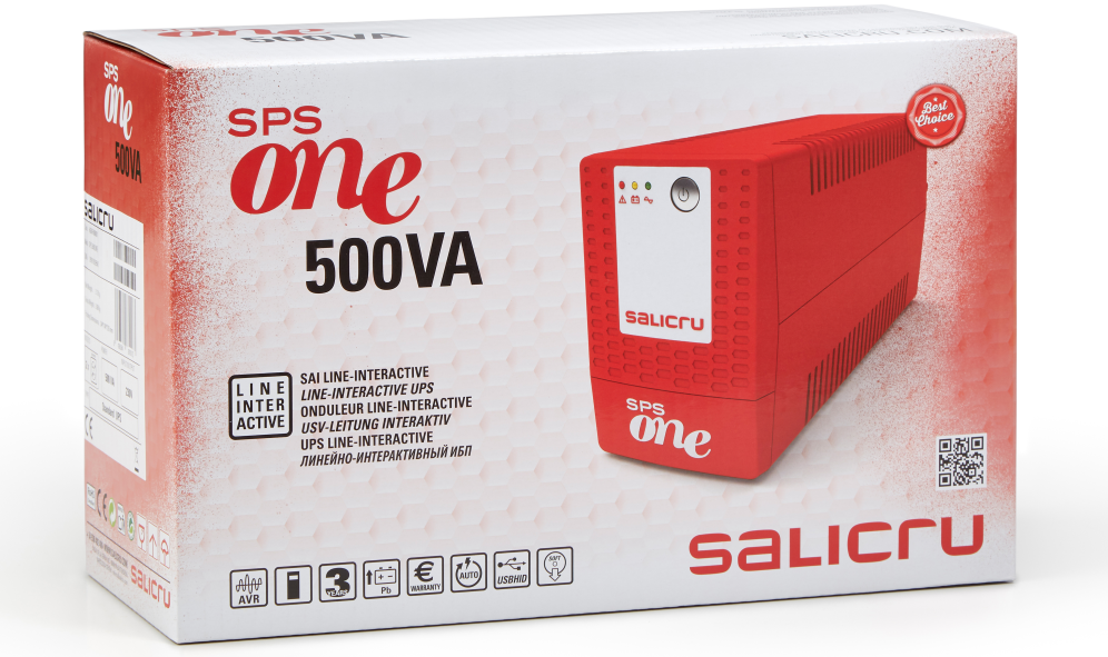 SAI SALICRU SPS 500 ONE IEC - detalle