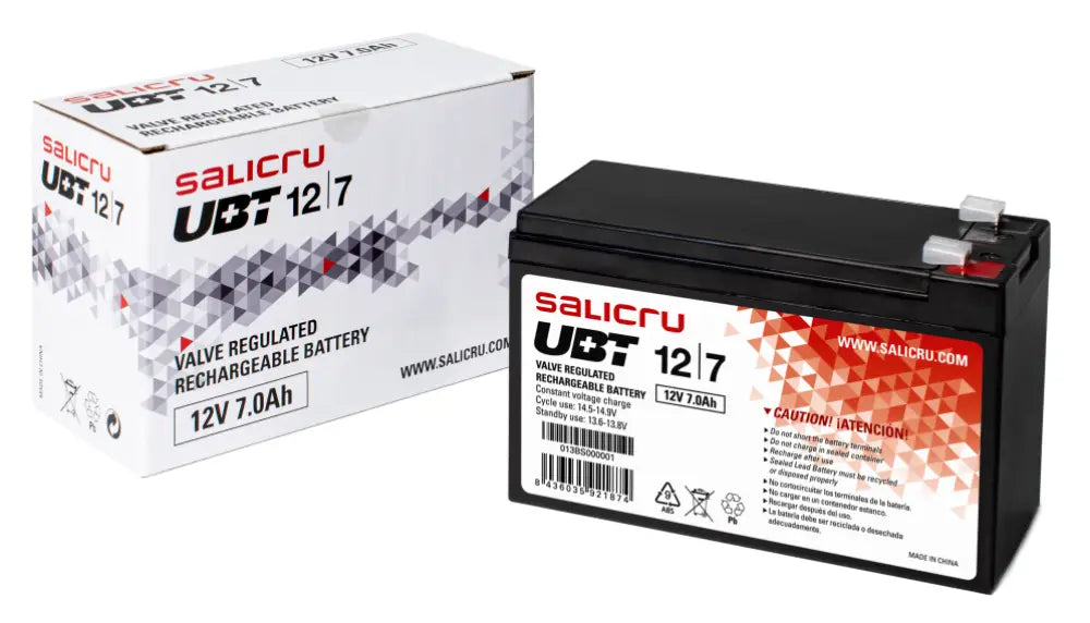 Salicru 013BS000001 batería para sistema ups Sealed Lead Acid (VRLA) 12 V 7 Ah - detalle