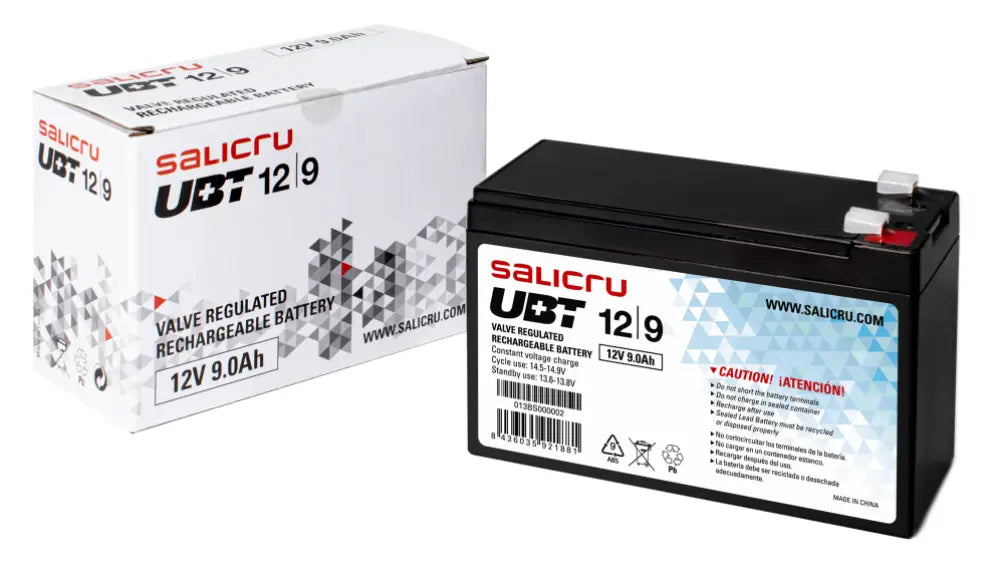 Salicru 013BS000002 batería para sistema ups Sealed Lead Acid (VRLA) 12 V 9 Ah - detalle