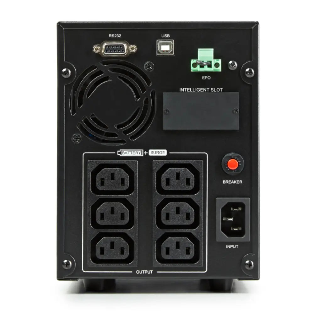 Salicru 6A0EA000001 sistema de alimentación ininterrumpida (UPS) Línea interactiva 0.85 kVA 595 W 6 salidas AC - detalle