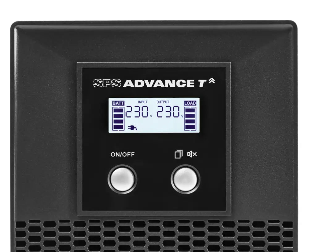 Sistema de alimentación ininterrumpida UPS SALICRU 3 kVA, 2100 W, con 4 salidas AC y línea interactiva.