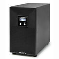 Sistema de alimentación ininterrumpida UPS SALICRU 3 kVA 2100 W, línea interactiva con 4 salidas AC en la imagen.