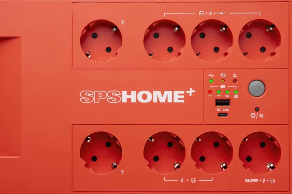 Salicru SPS 1000 HOME+ sistema de alimentación ininterrumpida (UPS) Línea interactiva 0.65 kVA 360 W 8 salidas AC - detalle