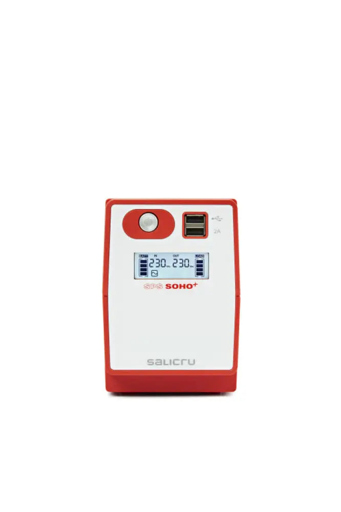 Salicru SPS 500 SOHO+ Línea interactiva 0.5 kVA 300 W 4 salidas AC - detalle