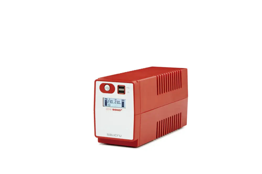 Salicru SPS 500 SOHO+ Línea interactiva 0.5 kVA 300 W 4 salidas AC - detalle