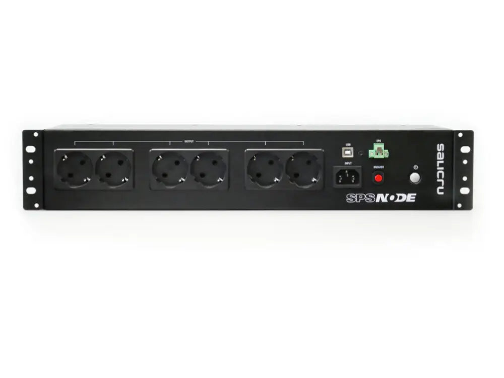 Salicru SPS 900 Node sistema de alimentación ininterrumpida (UPS) En espera (Fuera de línea) o Standby (Offline) 0.9 kVA 480 W 8 salidas AC - detalle
