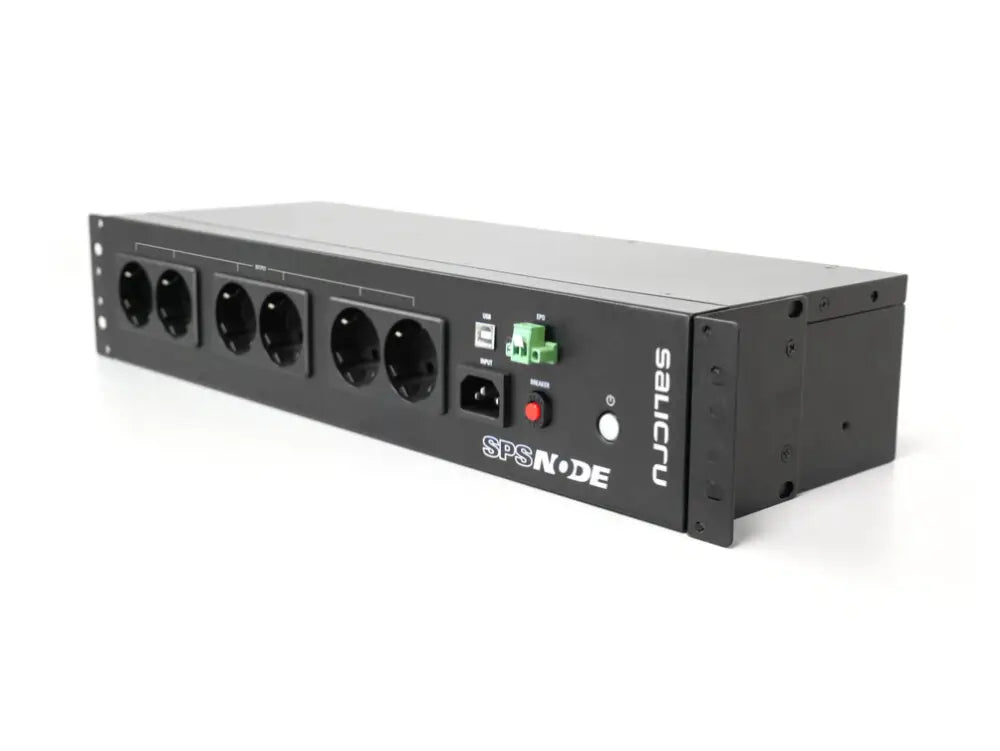 Salicru SPS 900 Node sistema de alimentación ininterrumpida (UPS) En espera (Fuera de línea) o Standby (Offline) 0.9 kVA 480 W 8 salidas AC - detalle