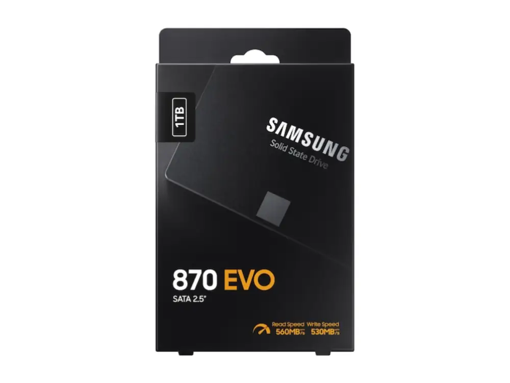 Samsung 870 EVO 1 TB 2.5" Serial ATA III V-NAND - detalle