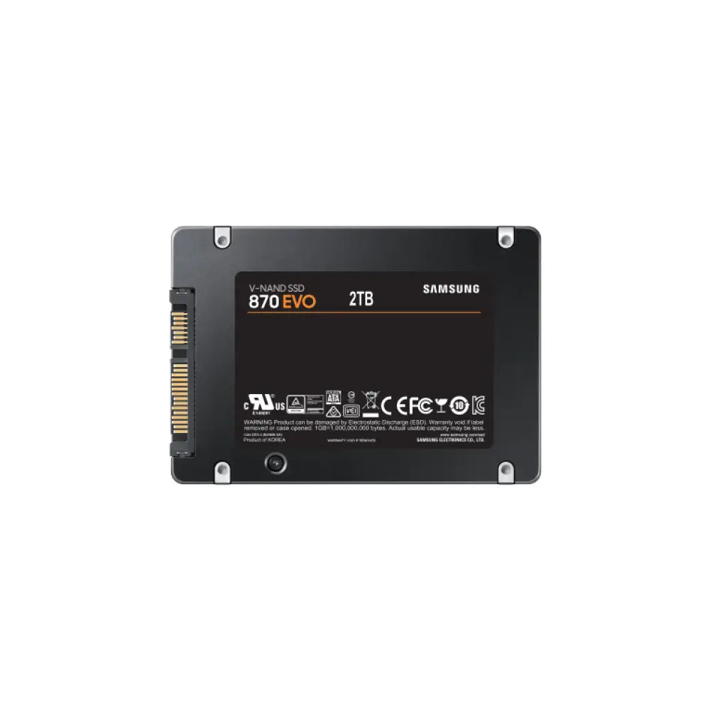 Samsung 870 EVO 2 TB 2.5" Serial ATA III V-NAND MLC - detalle
