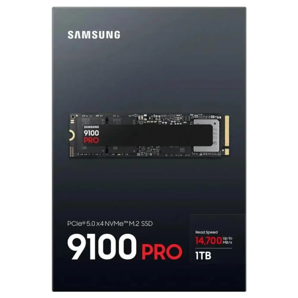 Samsung 9100 PRO SSD 1TB PCIe 5.0 14700 MB-s - detalle