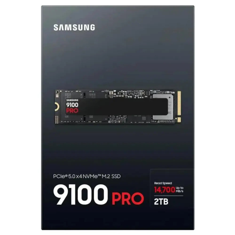 Samsung 9100 PRO SSD 2TB PCIe 5.0 14700 MB-s - detalle
