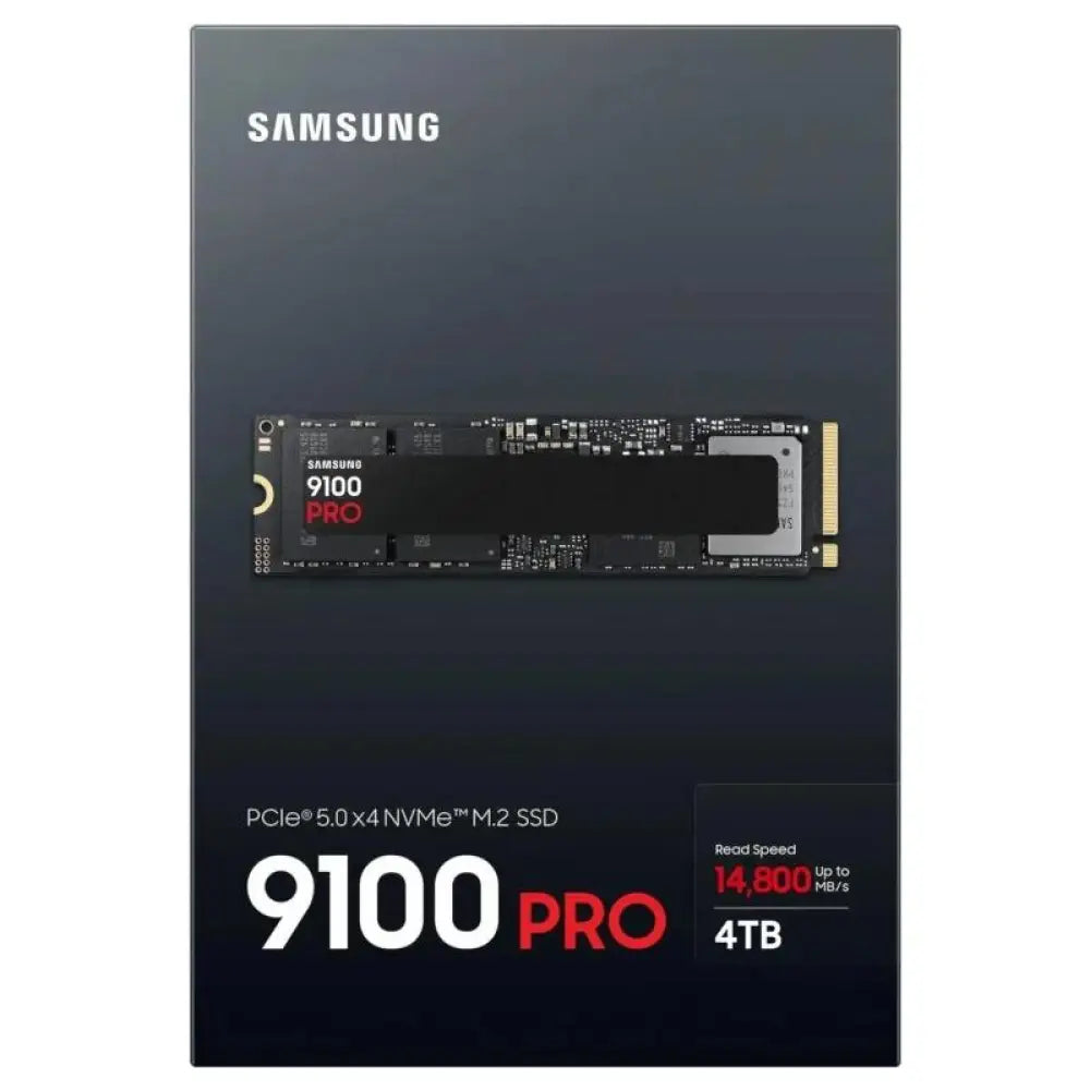 Samsung 9100 PRO SSD 4TB PCIe 5.0 14800 MB-s - detalle