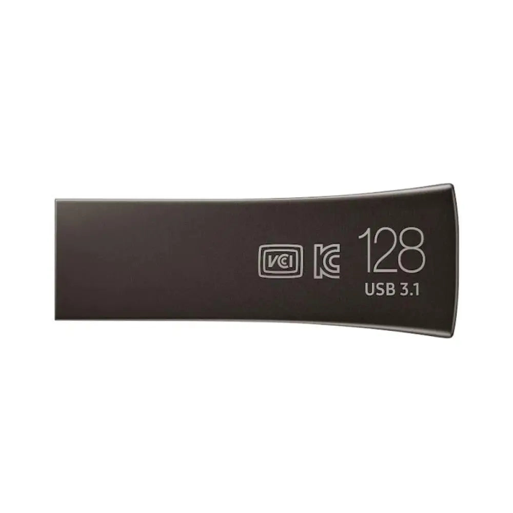 Samsung Bar Plus 128GB USB 3.1 Titan Gray - detalle