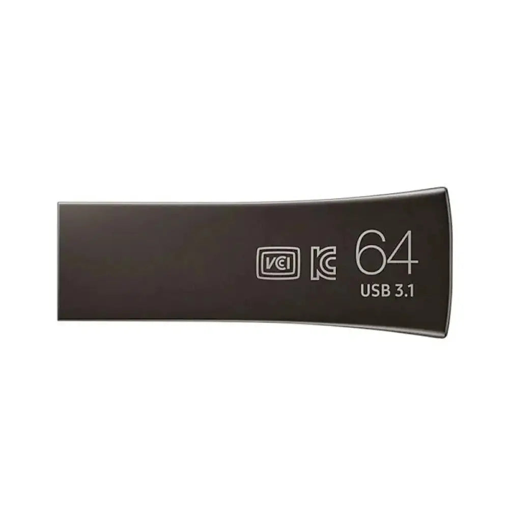 Samsung Bar Plus 64GB USB 3.1 Titan Gray - detalle