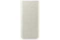 Powerbank Samsung EB-P3400XUE de 10000 mAh y 25W en color beige, cargador portátil de batería de litio.