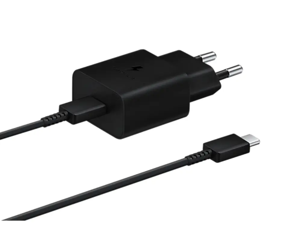 Samsung EP-T1510XBEGEU cargador de dispositivo móvil Universal Negro Corriente alterna Carga rápida Interior - detalle