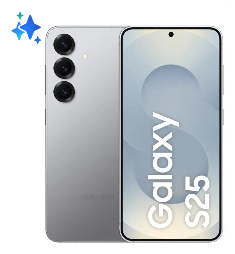 Samsung Galaxy S25 15.8 cm (6.2") SIM doble Android 15 5G USB Tipo C 12 GB 256 GB 4000 mAh Plata