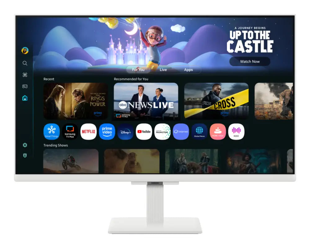 Samsung M5 M50F pantalla para PC 68.6 cm (27") 1920 x 1080 Pixeles Full HD LCD Blanco - detalle