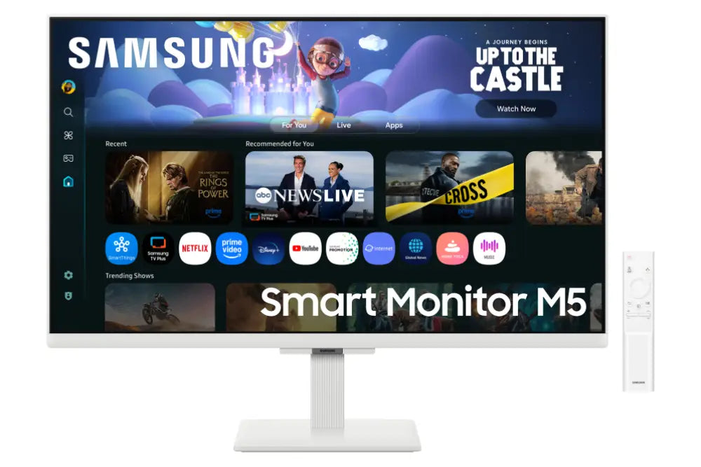 Samsung M5 M50F pantalla para PC 68.6 cm (27") 1920 x 1080 Pixeles Full HD LCD Blanco - detalle