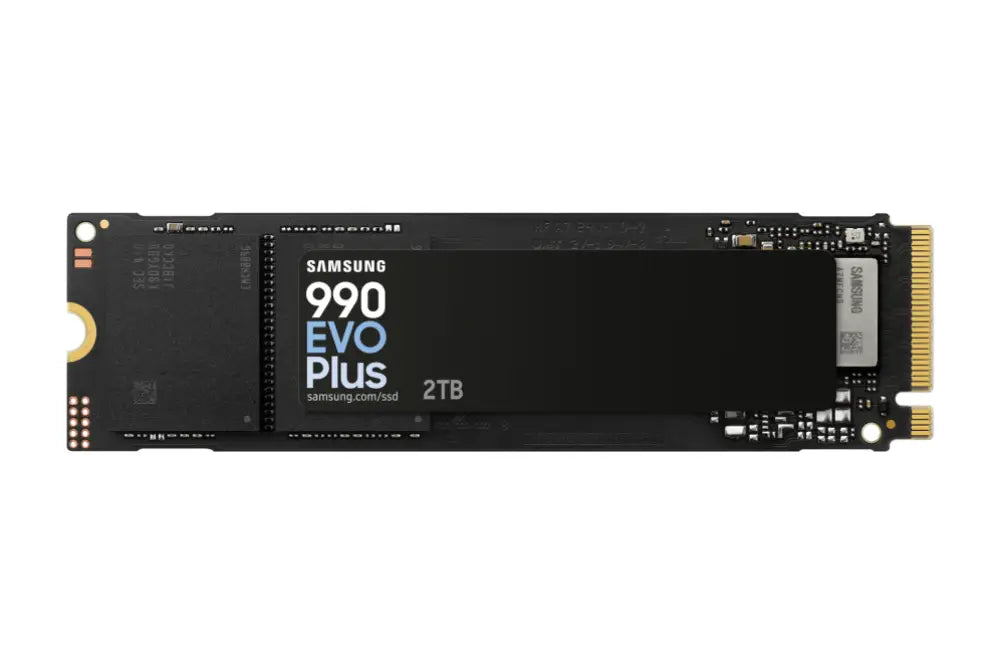 Disco duro interno SSD Samsung M.2 NVMe PCIe 4.0 de 2 TB con memoria V-NAND TLC para alto rendimiento.
