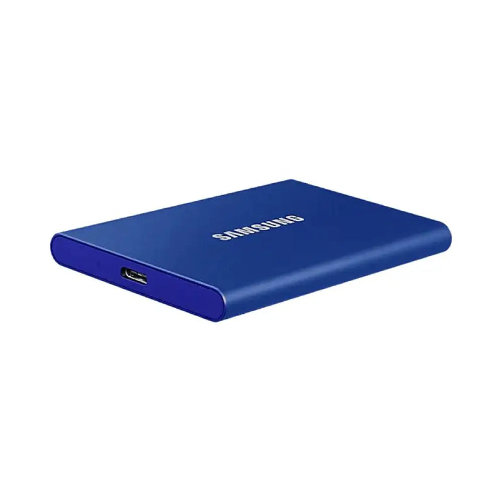 Samsung T7 SSD Externo 1TB NVMe USB 3.2 Azul - detalle