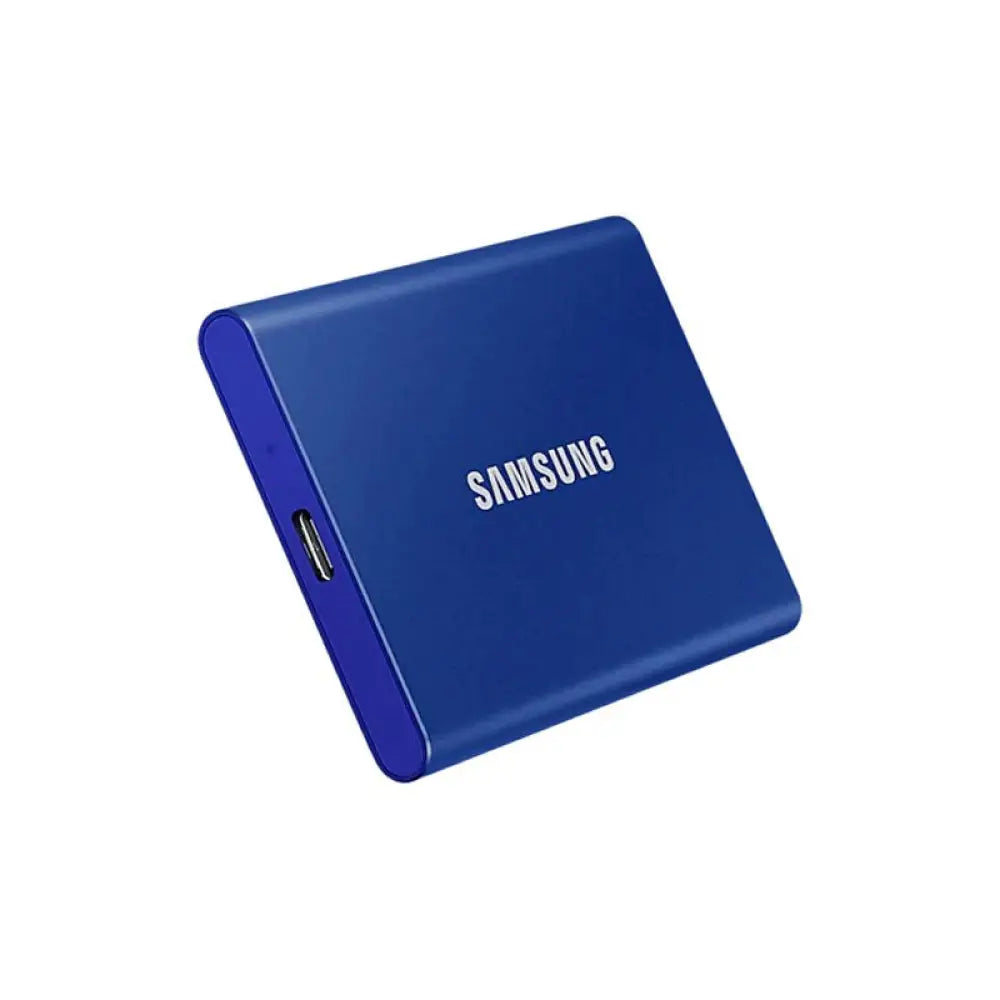 Samsung T7 SSD Externo 1TB NVMe USB 3.2 Azul - detalle