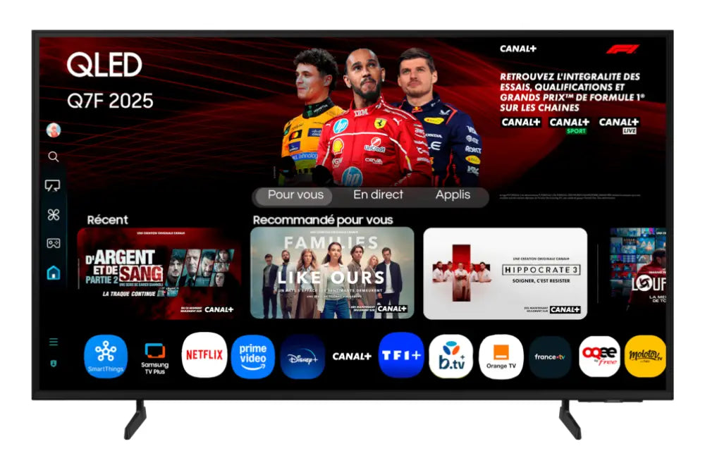 Samsung TQ50Q7FAAU 127 cm (50") 4K Ultra HD Smart TV Wifi Negro - detalle