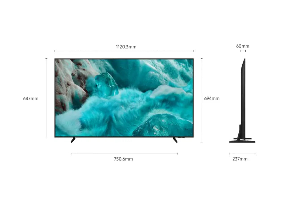 Samsung TQ50Q7FAAU 127 cm (50") 4K Ultra HD Smart TV Wifi Negro - detalle