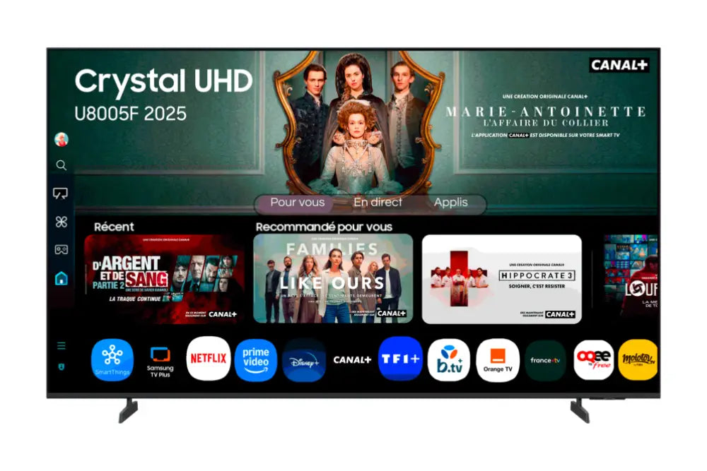 Samsung TU50U8005FU 127 cm (50") 4K Ultra HD Smart TV Wifi Negro - detalle