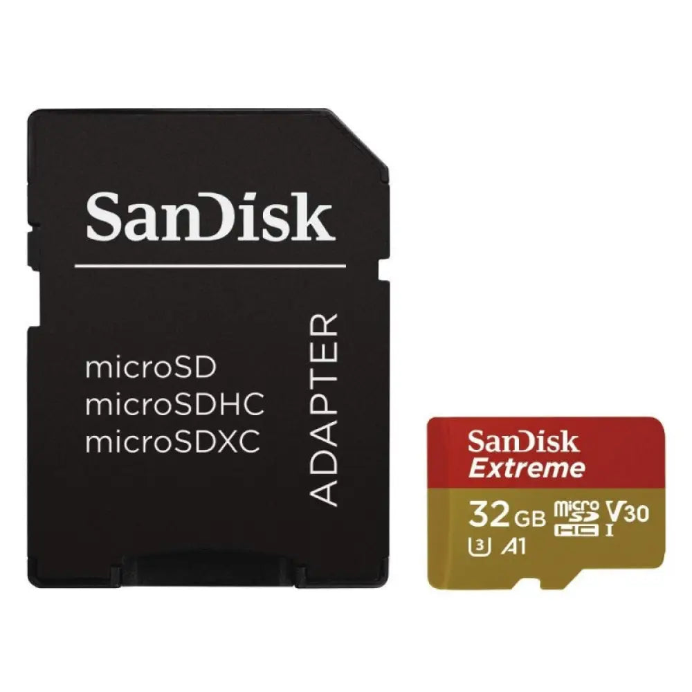 Tarjeta microSDHC SanDisk SDSQXAF-032G-GN6AA de 32GB, memoria Secure Digital C10 para dispositivos electrónicos.