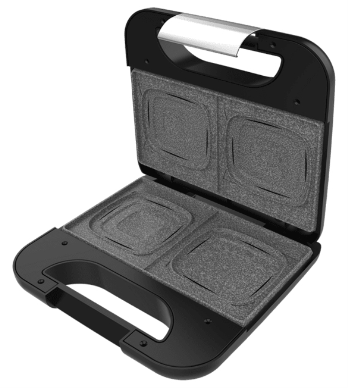 SANDWICHERA CECOTEC ROCK'NTOAST SQUARE + - detalle