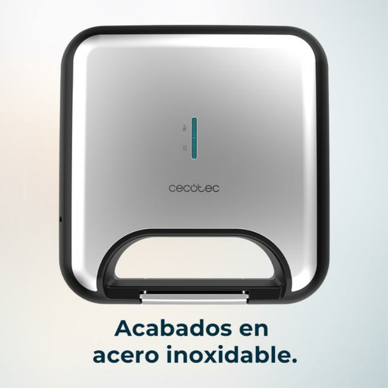 SANDWICHERA CECOTEC ROCK'NTOAST SQUARE + - detalle