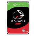 Disco duro interno Seagate IronWolf NAS ST6000VN006 de 6TB de 3.5 pulgadas y interfaz SATA3, para almacenamiento en red.