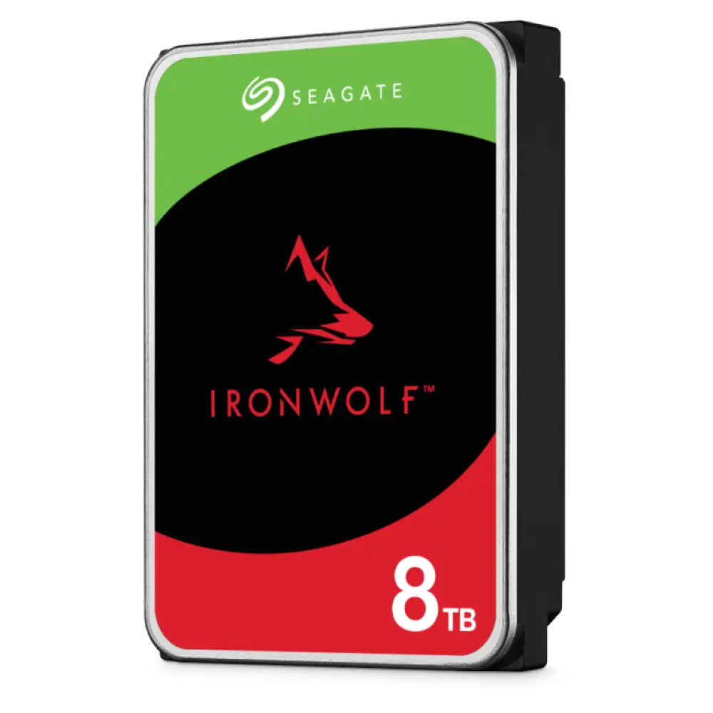 Seagate IronWolf ST8000VN004 disco duro interno 8 TB 7200 RPM 256 MB 3.5" Serial ATA III - detalle