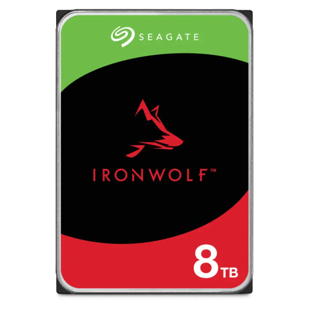 Seagate IronWolf ST8000VN004 disco duro interno 8 TB 7200 RPM 256 MB 3.5" Serial ATA III - detalle